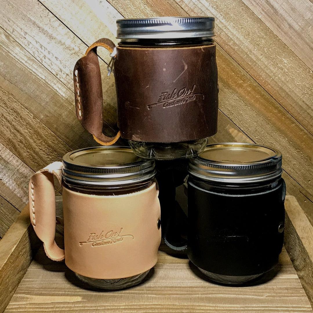 
                  
                    Leather Miners Mug - Fish On! Custom Rods
                  
                