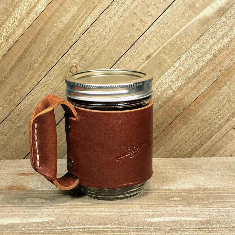 
                      
                        Leather Miners Mug - Fish On! Custom Rods
                      
                    