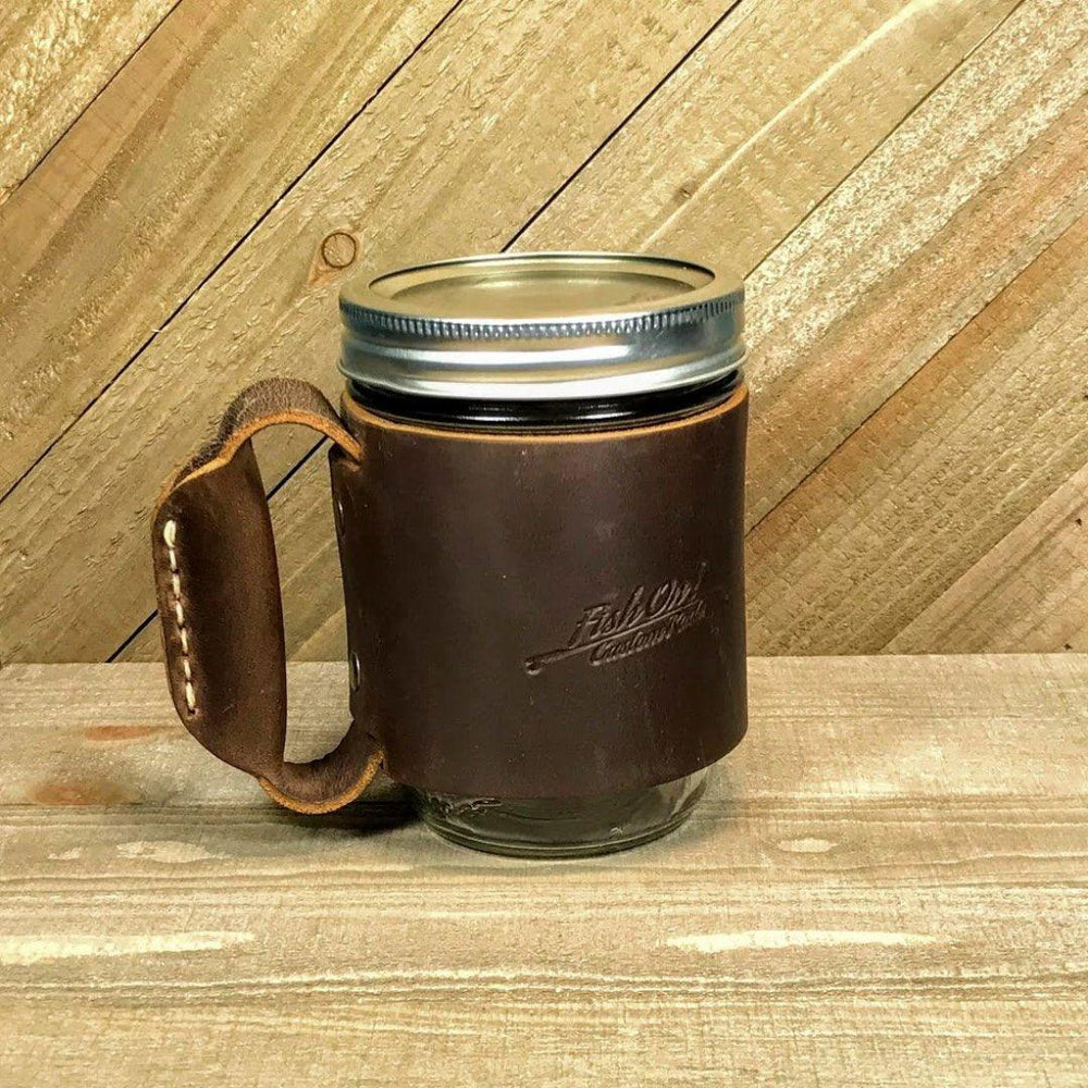 
                      
                        Leather Miners Mug - Fish On! Custom Rods
                      
                    