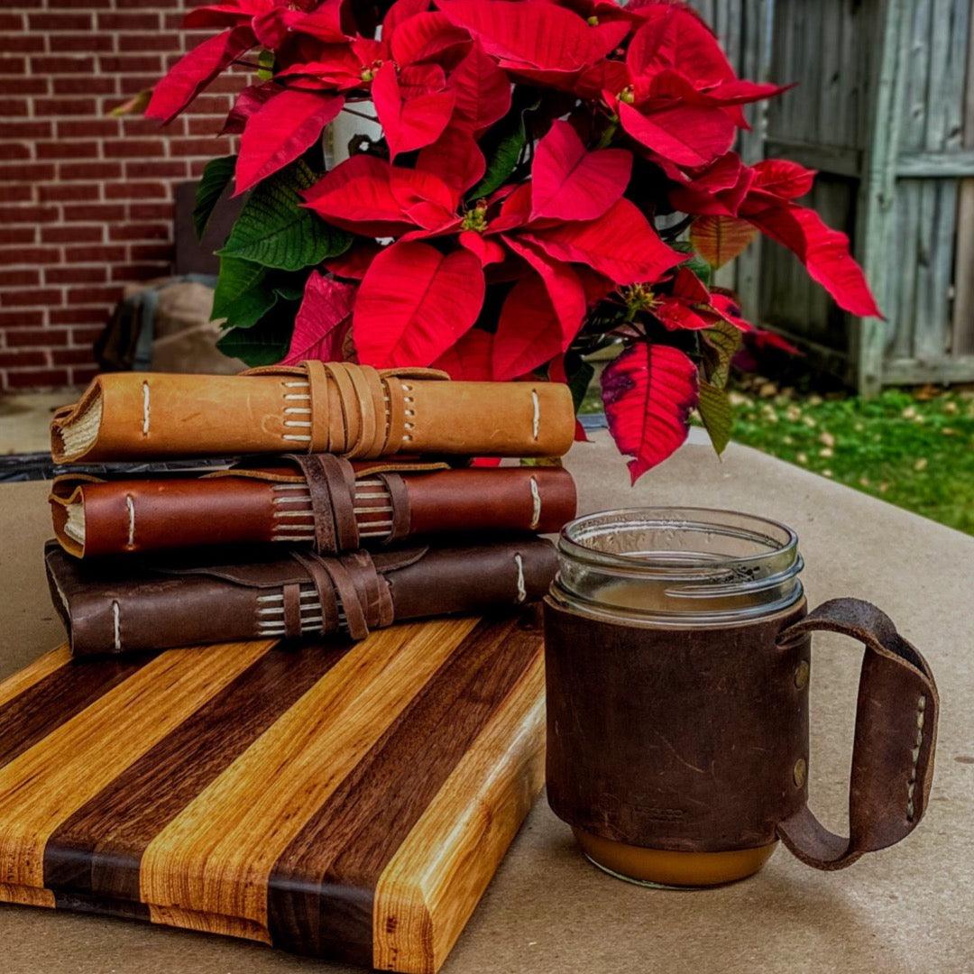 
                  
                    Leather Miners Mug - Fish On! Custom Rods
                  
                