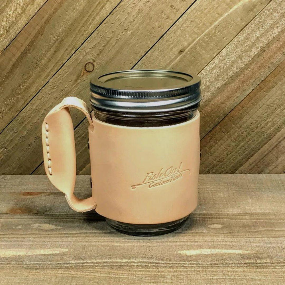 
                  
                    Leather Miners Mug - Fish On! Custom Rods
                  
                