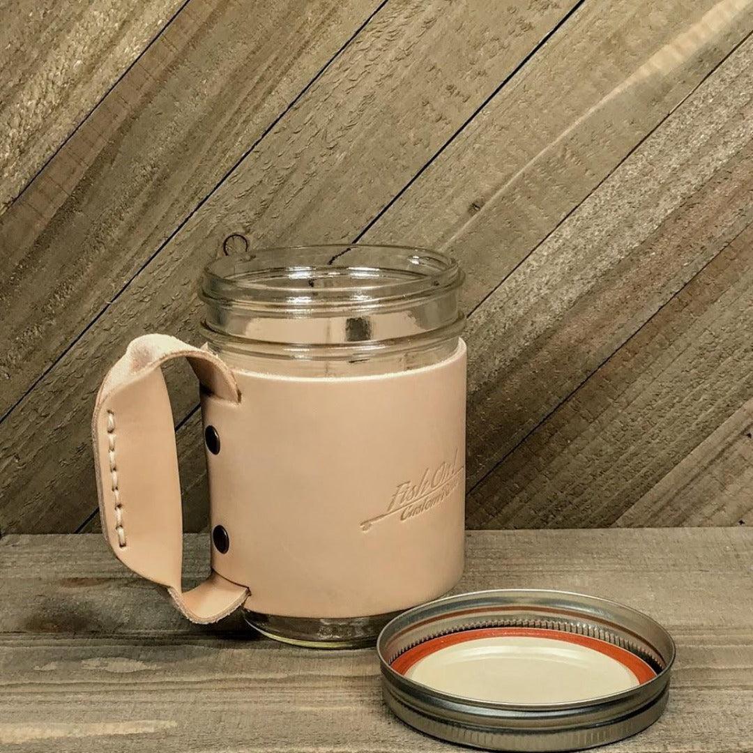 
                  
                    Leather Miners Mug - Fish On! Custom Rods
                  
                