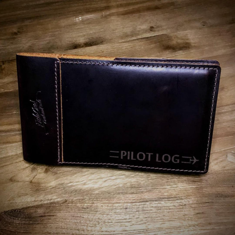 
                  
                    Leather Pilot Log - Fish On! Custom Rods
                  
                