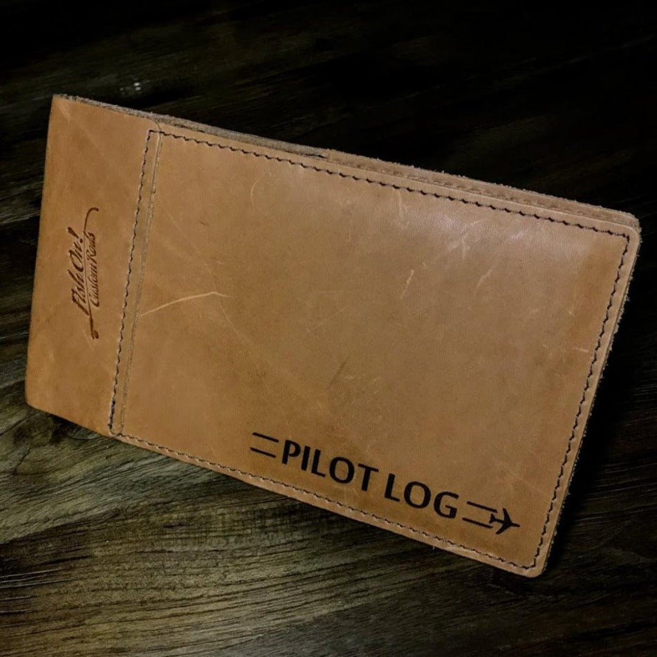 
                  
                    Leather Pilot Log - Fish On! Custom Rods
                  
                