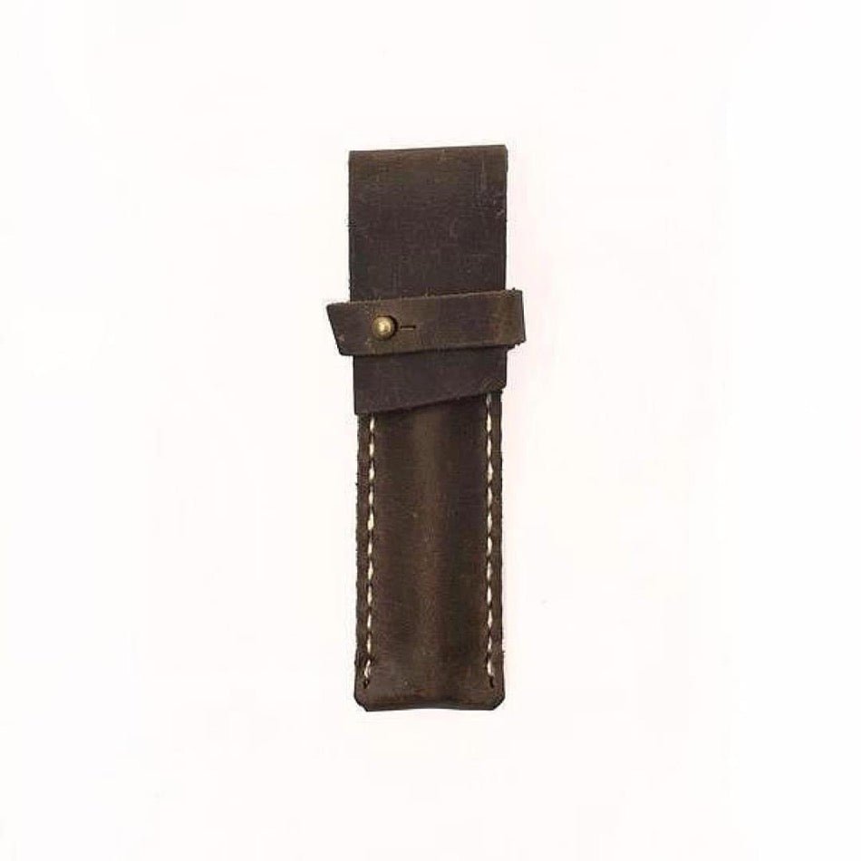 Leather Quiver Pen Case - Fish On! Custom Rods