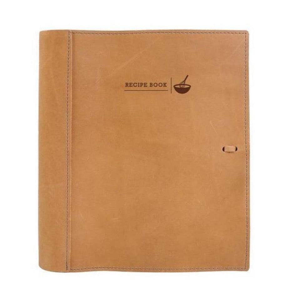 
                  
                    Leather Recipe Binder  This Leather Recipe Binder is a classic way to store all your cherished recipes! Choose from two sizes and get your collection going with plastic page protectors, plus blank 4x6 recipe cards. Keep adding to it for years to come and your recipe book will only get better! It sounds tasty!
                  
                
