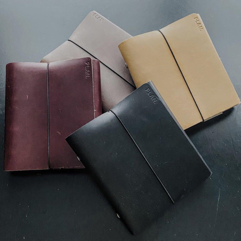 
                  
                    Leather Weekly Task Planner-Small - Fish On! Custom Rods
                  
                