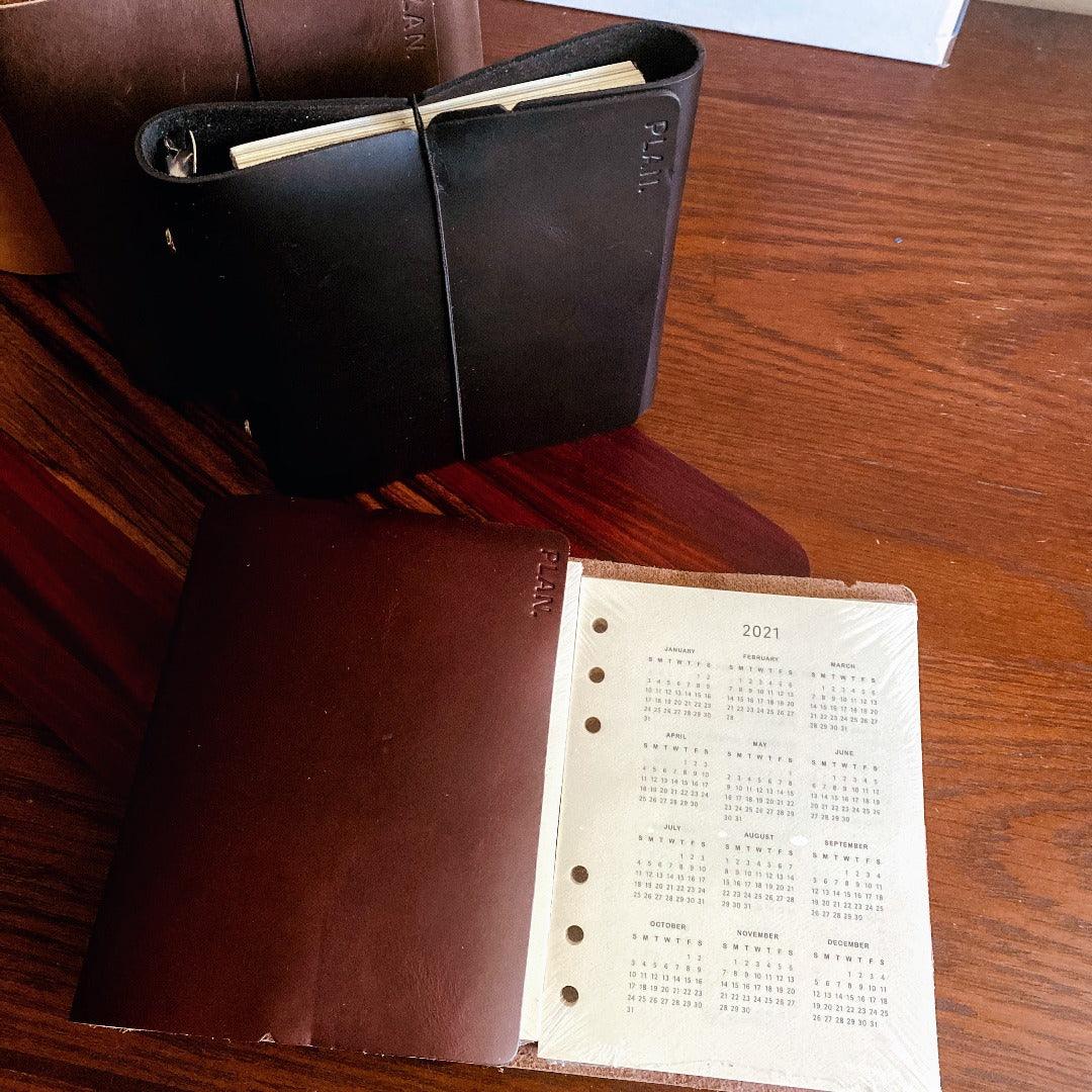 
                  
                    Leather Weekly Task Planner-Small - Fish On! Custom Rods
                  
                