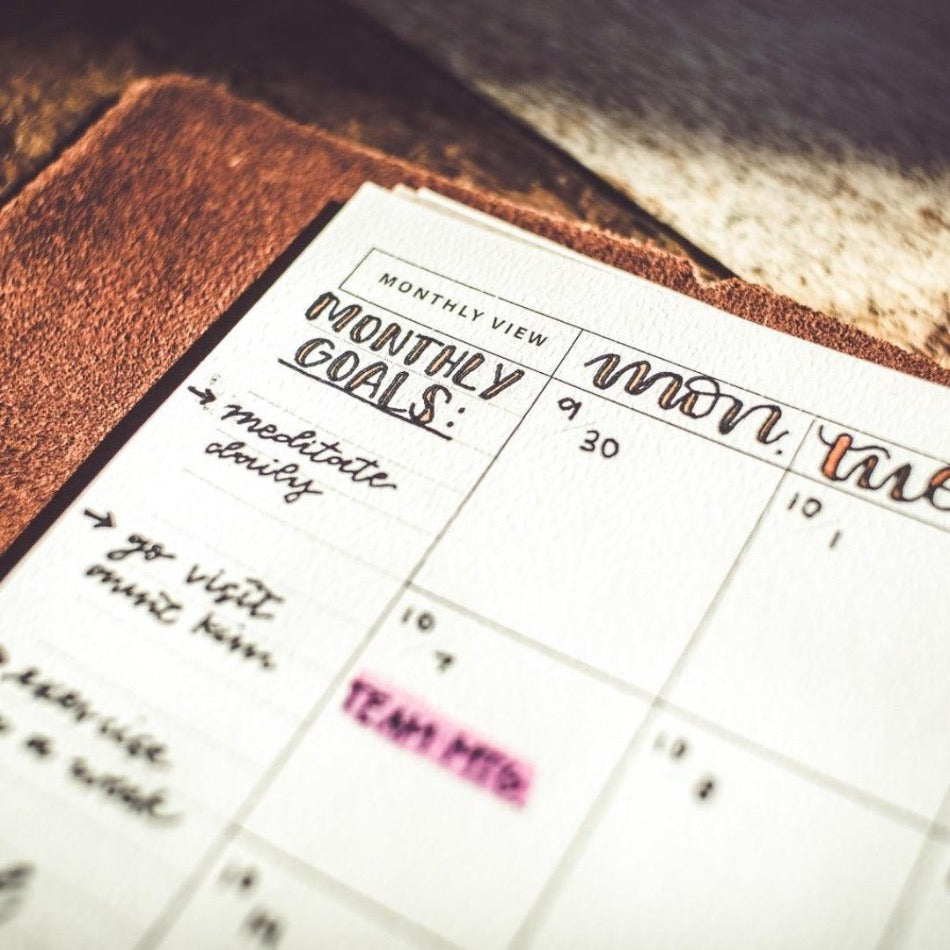 
                  
                    Leather Weekly Task Planner-Small - Fish On! Custom Rods
                  
                