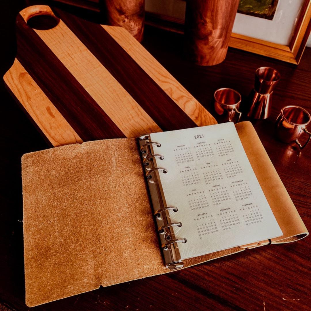 
                  
                    Leather Weekly Task Planner-Small - Fish On! Custom Rods
                  
                