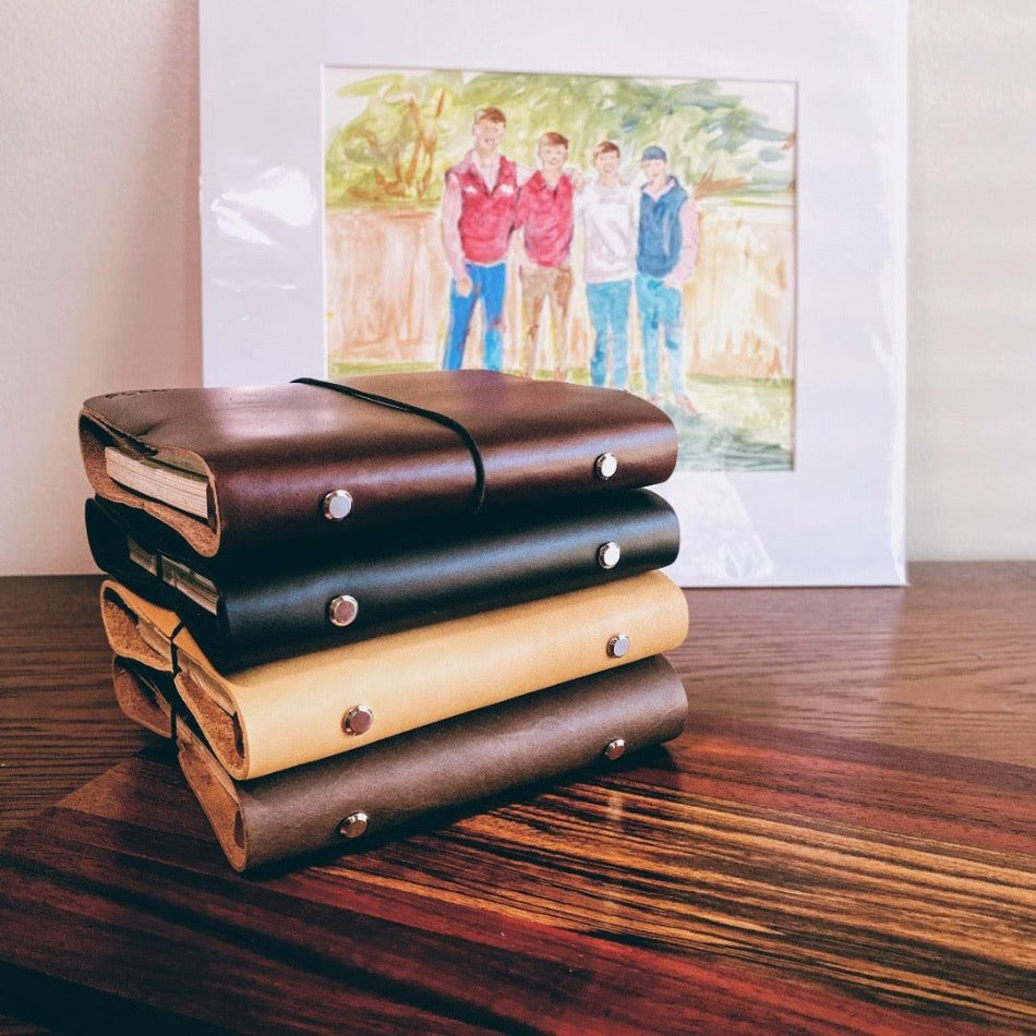 
                  
                    Leather Weekly Task Planner-Small - Fish On! Custom Rods
                  
                