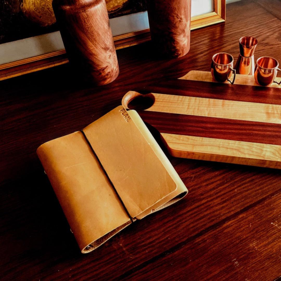
                  
                    Leather Weekly Task Planner-Small - Fish On! Custom Rods
                  
                