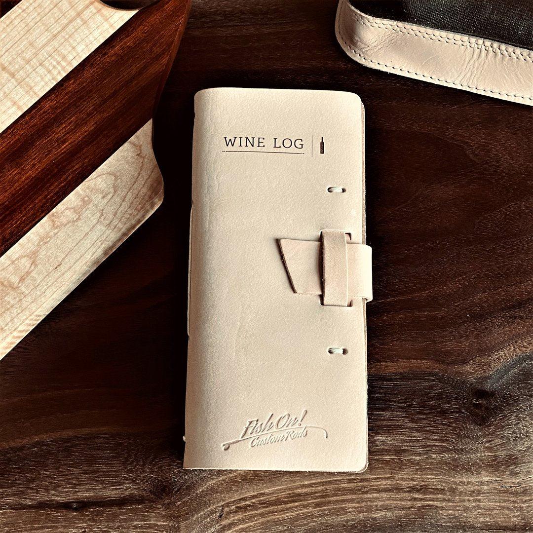 
                  
                    Leather Wine Log Book - Fish On! Custom Rods
                  
                