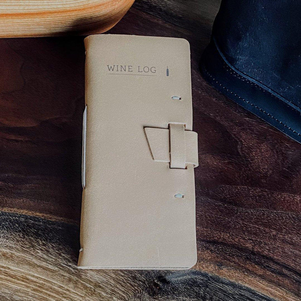 
                  
                    Leather Wine Log Book - Fish On! Custom Rods
                  
                