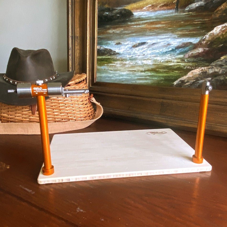 Legacy C - Sunset Orange Stainless - Steel Vise - Fish On! Custom Rods