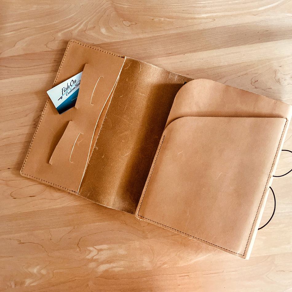 
                  
                    Moleskine Classic XL Leather Notebook Cover Limited - Fish On! Custom Rods
                  
                