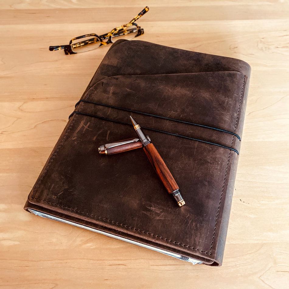 
                  
                    Moleskine Classic XL Leather Notebook Cover Limited - Fish On! Custom Rods
                  
                
