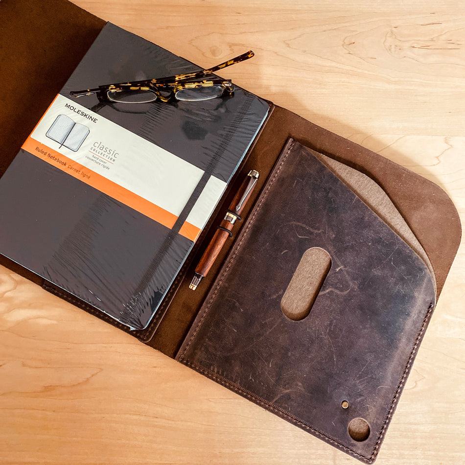
                  
                    Moleskine Classic XL Leather Notebook Cover Limited - Fish On! Custom Rods
                  
                