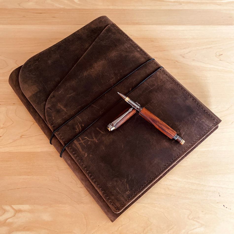 
                  
                    Moleskine Classic XL Leather Notebook Cover Limited - Fish On! Custom Rods
                  
                