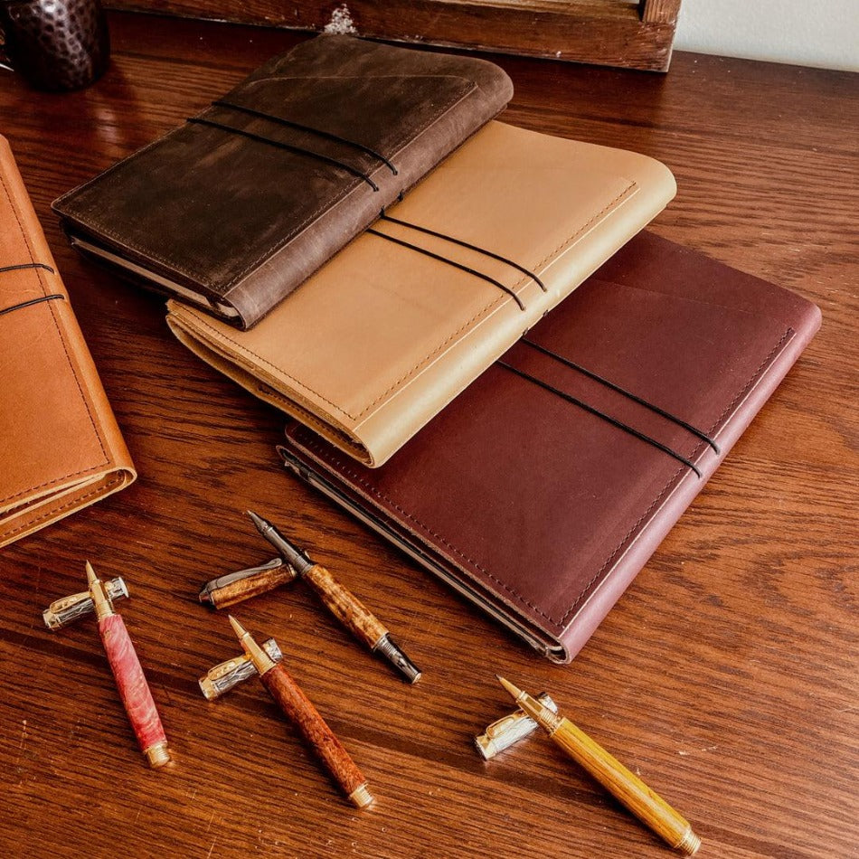 
                  
                    Moleskine Classic XL Leather Notebook Cover Limited - Fish On! Custom Rods
                  
                