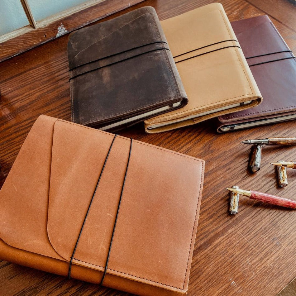 
                  
                    Moleskine Classic XL Leather Notebook Cover Limited - Fish On! Custom Rods
                  
                