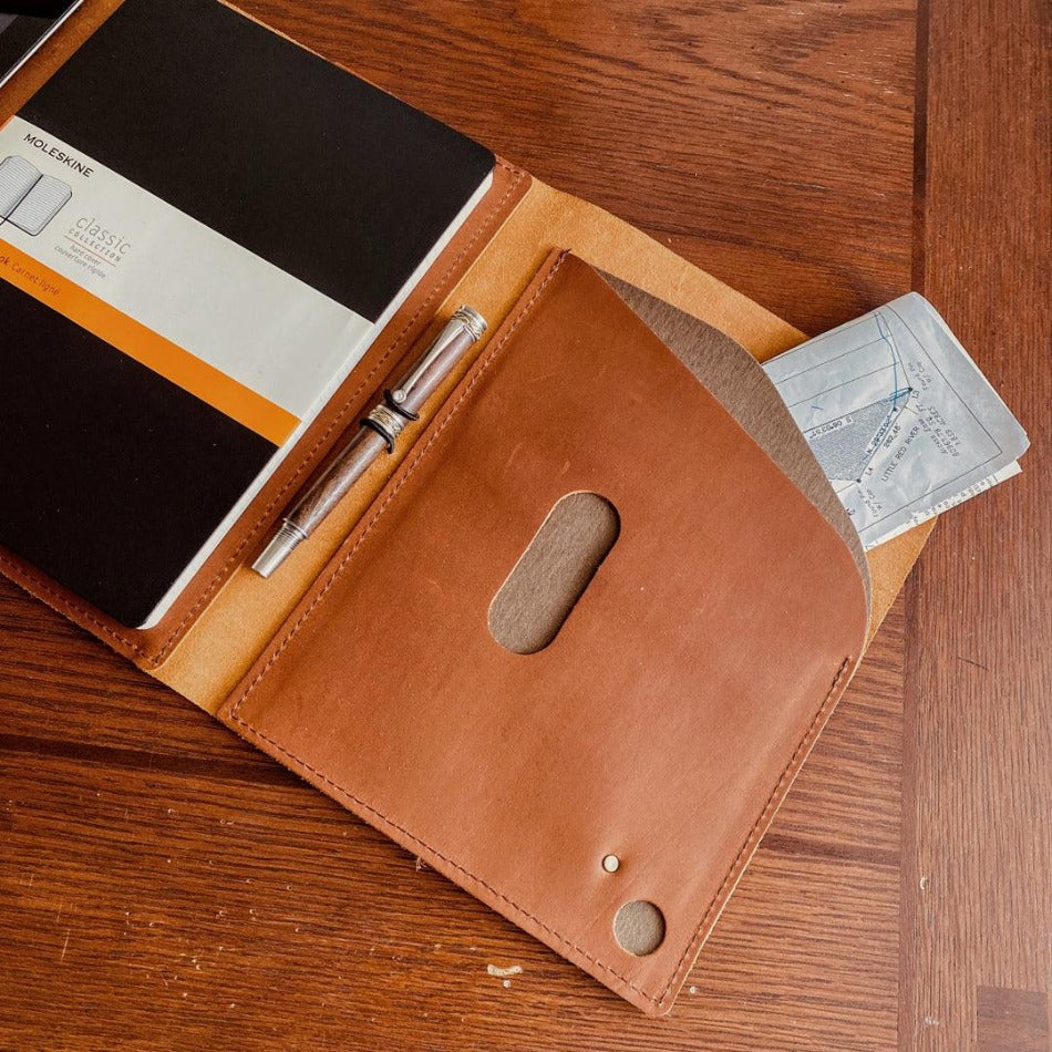 
                  
                    Moleskine Classic XL Leather Notebook Cover Limited - Fish On! Custom Rods
                  
                