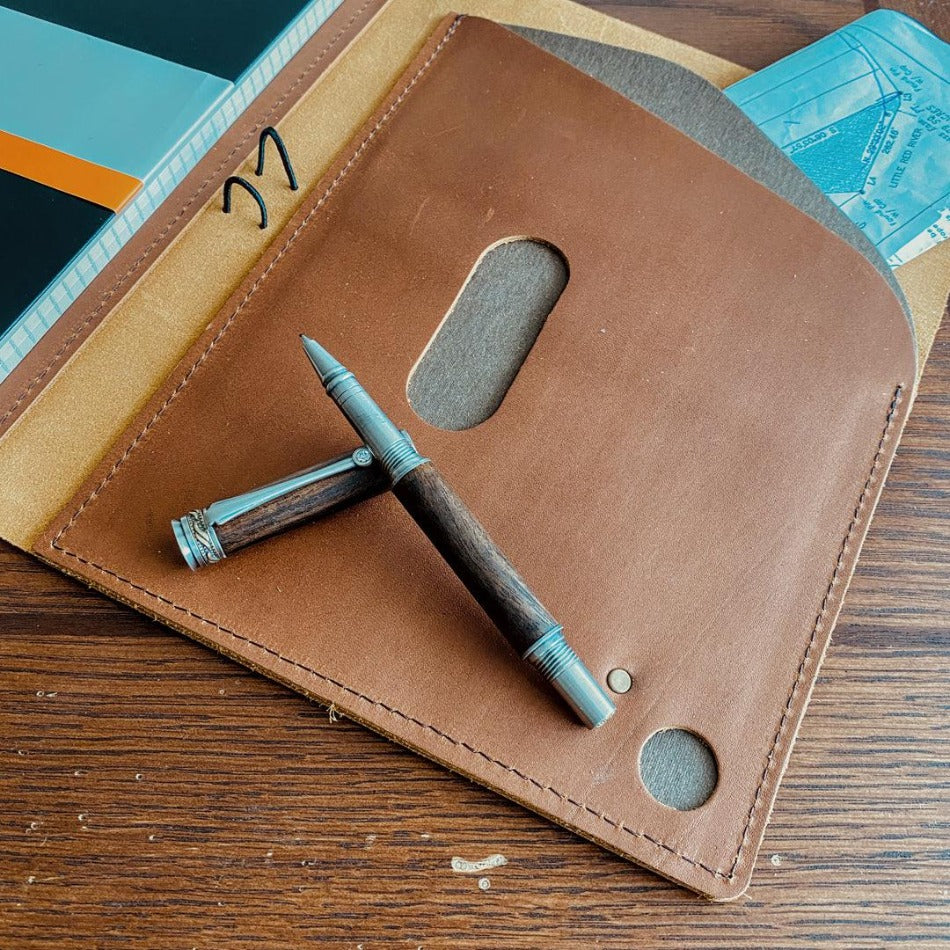 
                  
                    Moleskine Classic XL Leather Notebook Cover Limited - Fish On! Custom Rods
                  
                