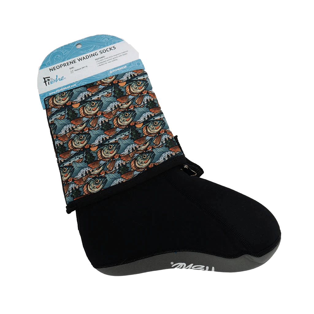 Mt. Cutty Neoprene Wading Socks - Essential Gear for Women Anglers - Fish On! Custom Rods