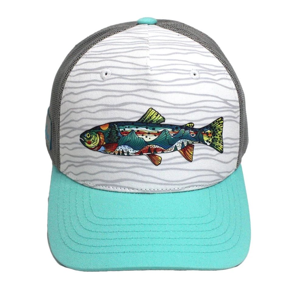 Mt. Cutty Trucker Hat - Fish On! Custom Rods