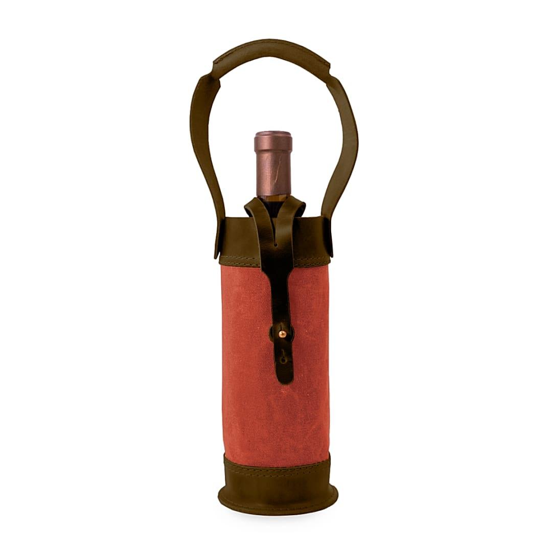 
                  
                    Napa Leather Wine Tote - Fish On! Custom Rods
                  
                