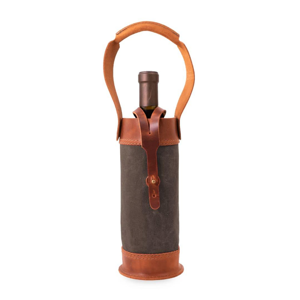 
                  
                    Napa Leather Wine Tote - Fish On! Custom Rods
                  
                