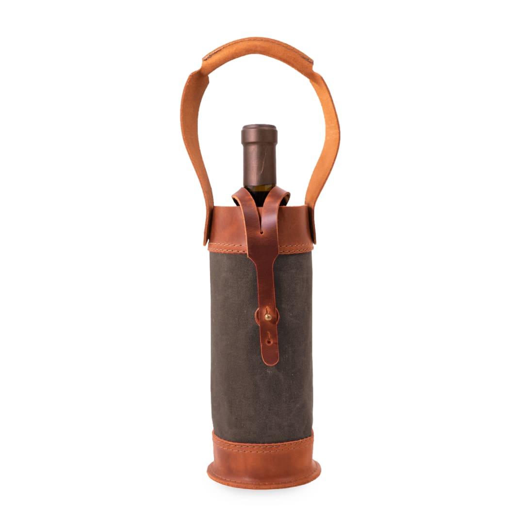
                  
                    Napa Leather Wine Tote - Fish On! Custom Rods
                  
                