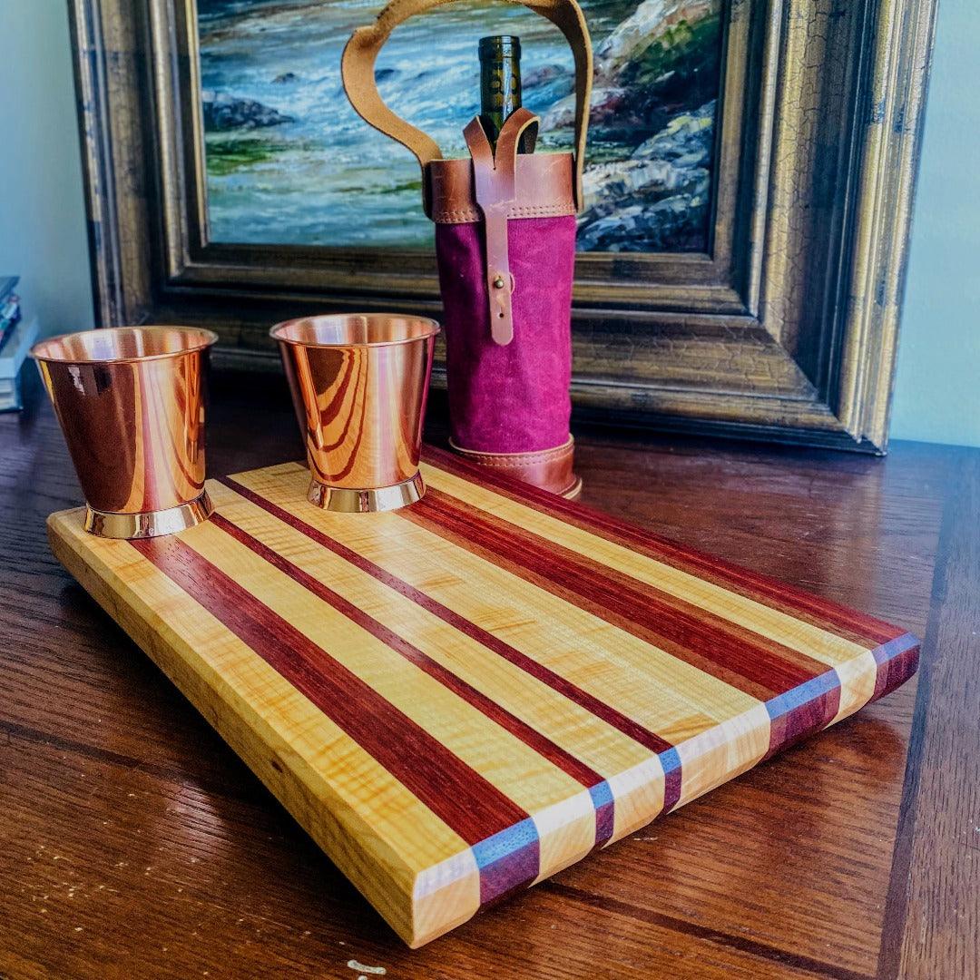 
                  
                    Napa Leather Wine Tote - Fish On! Custom Rods
                  
                