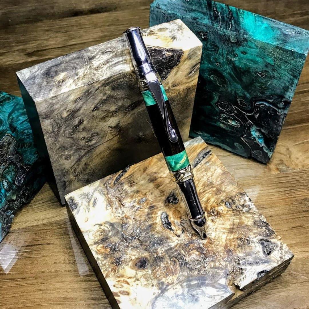 
                  
                    Nouveau Sceptre Ballpoint Pen - Fish On! Custom Rods
                  
                