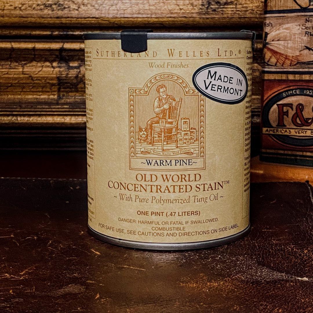 Old World Concentrated Stain Light Heart Pine - Fish On! Custom Rods