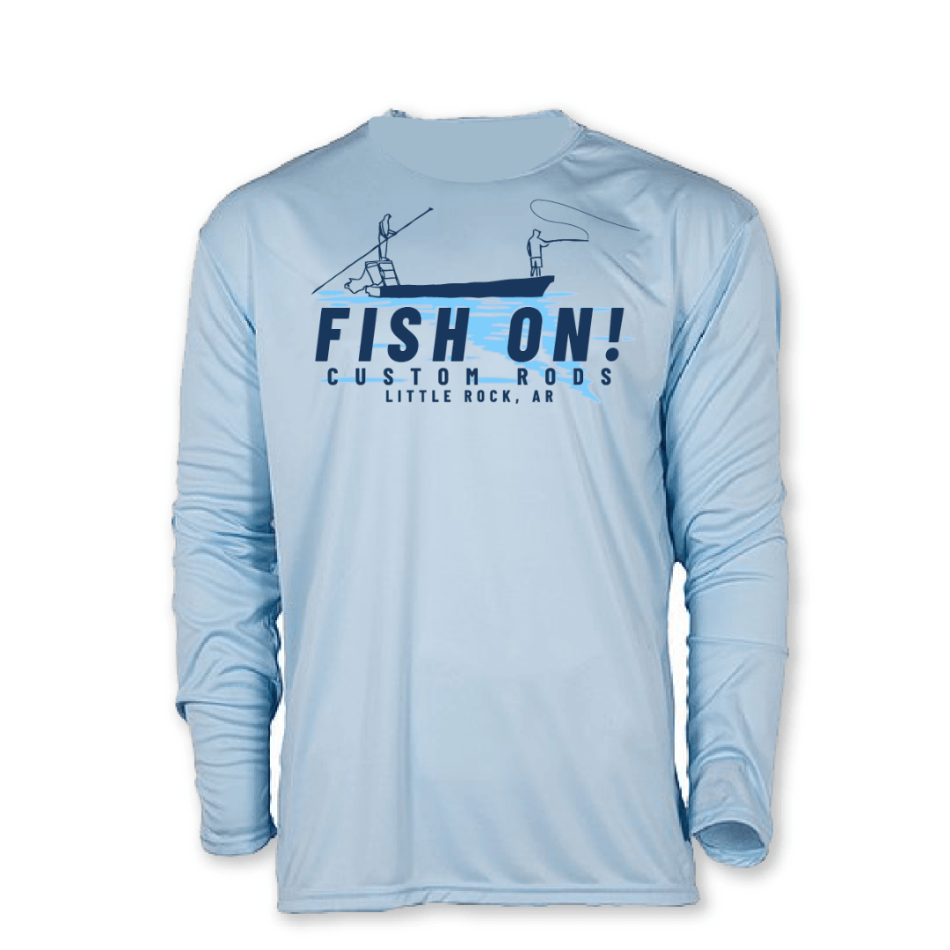 Performance Long Sleeve Sun Shirt - Fish On! Custom Rods