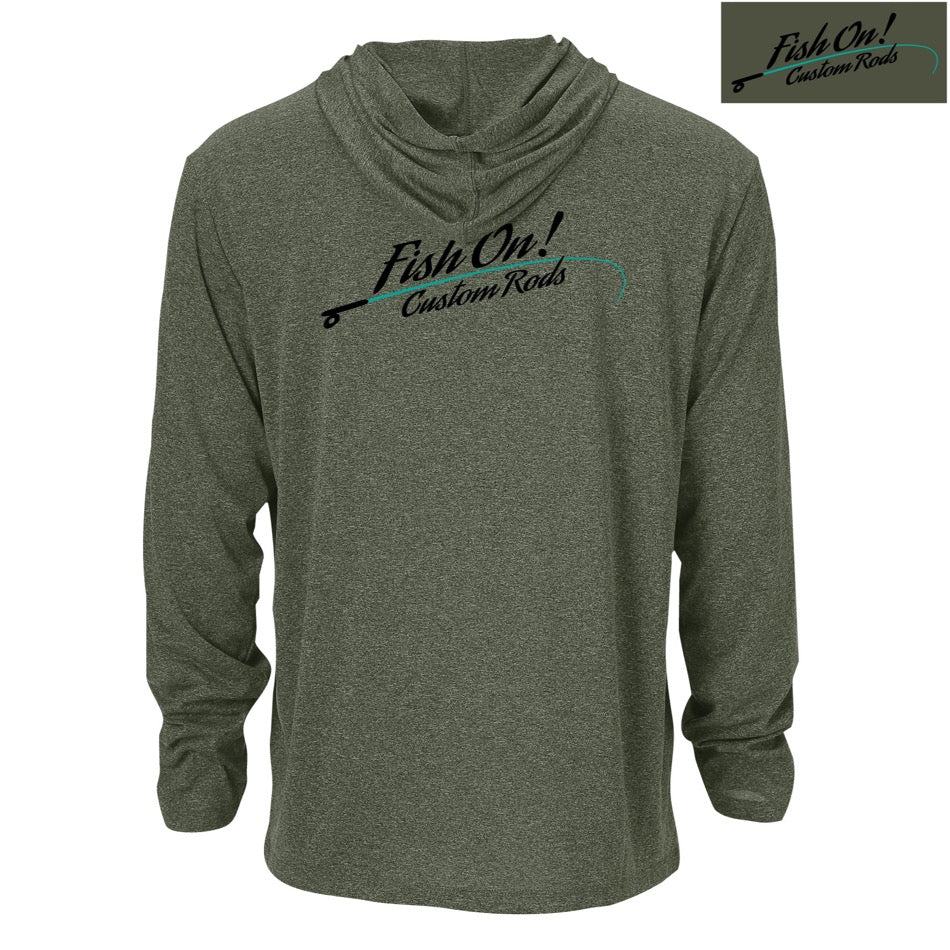 Performance Sun Hoodie - Fish On! Custom Rods