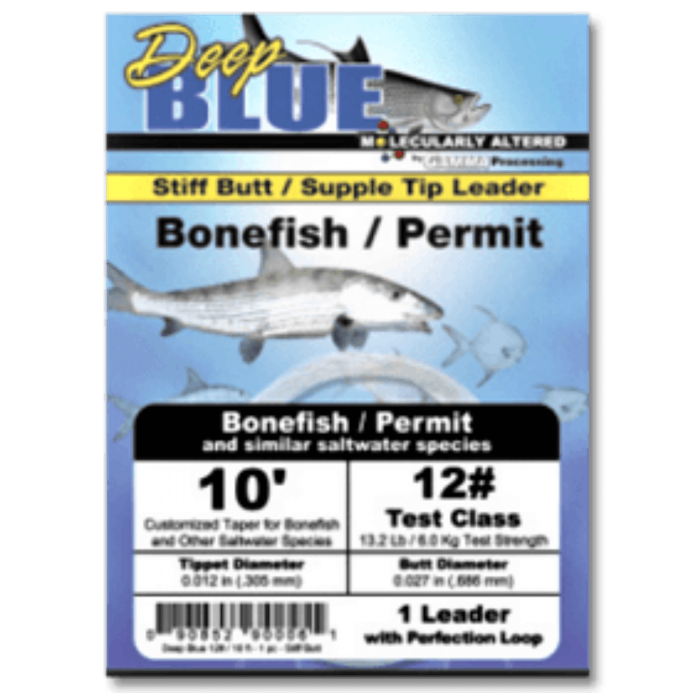 Premium Bonefish / Permit Leader - High Strength, Saltwater Resistant - Fish On! Custom Rods