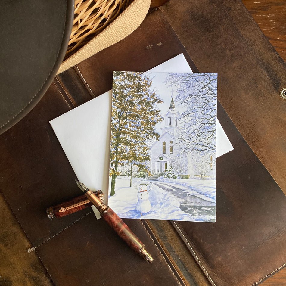 Rejoice! Christmas Cards - Fish On! Custom Rods