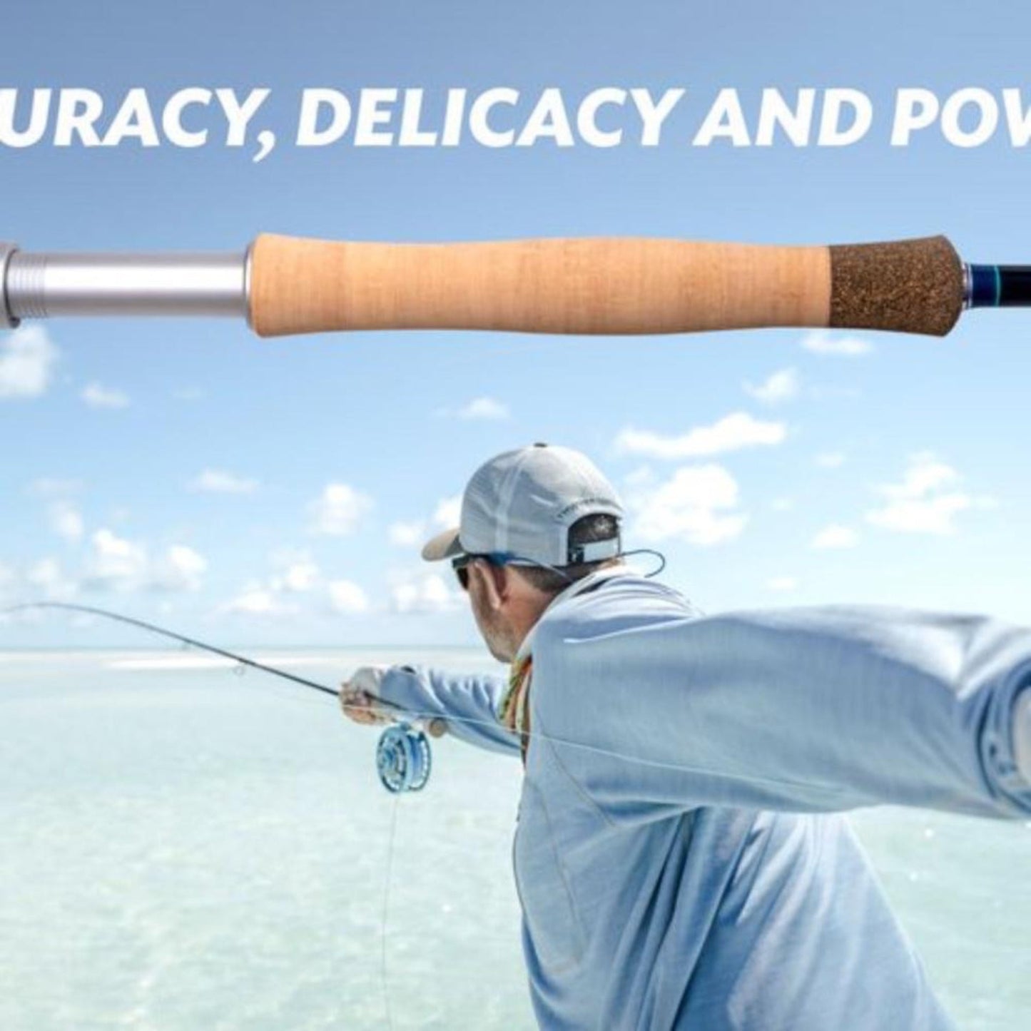 saltwater custom fishing rods T&T Sextant Saltwater Fly Rod