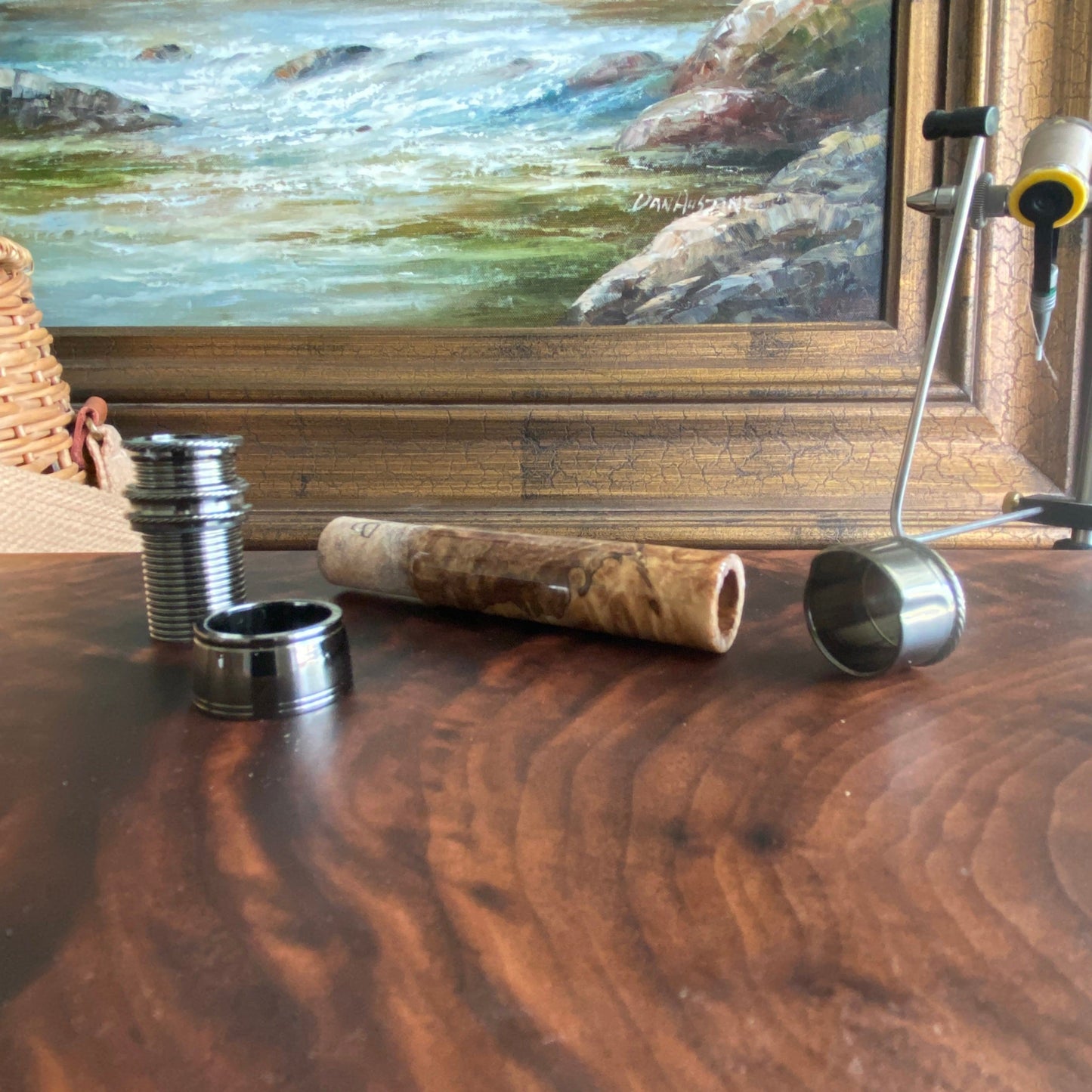 
                  
                    Spalted Maple 2 - Fish On! Custom Rods
                  
                