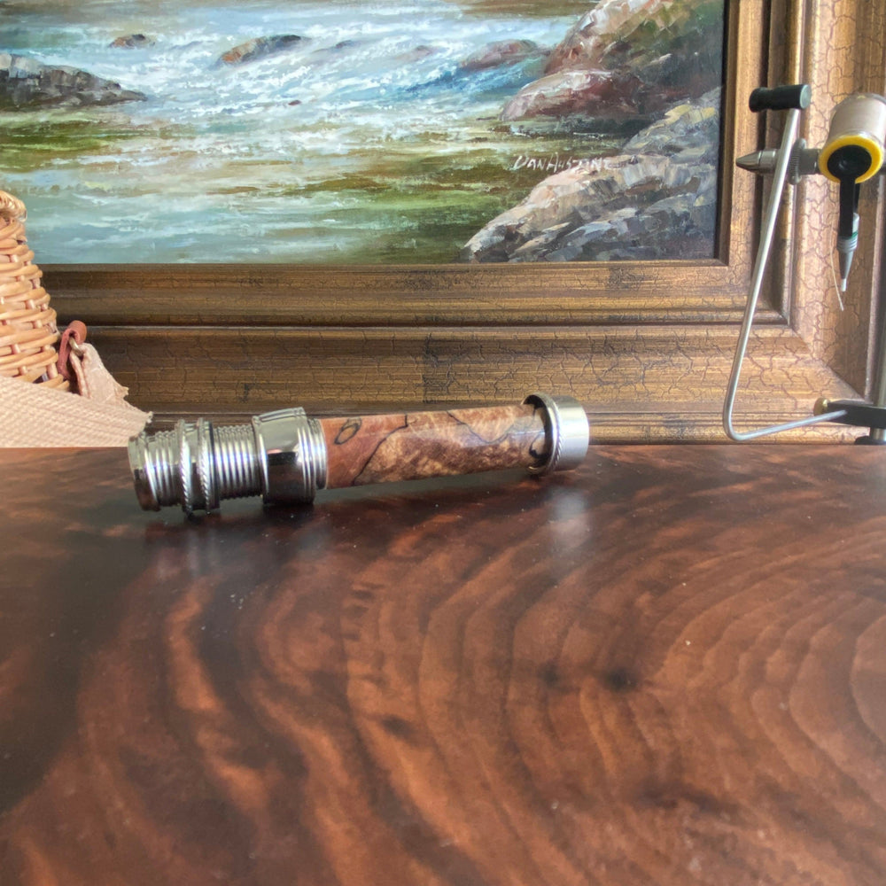 
                  
                    Spalted Maple 3 - Fish On! Custom Rods
                  
                