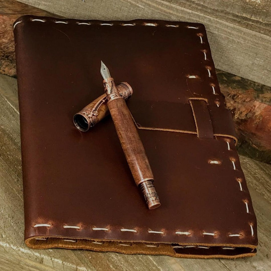 
                  
                    Switchback Leather Notebook - Fish On! Custom Rods
                  
                