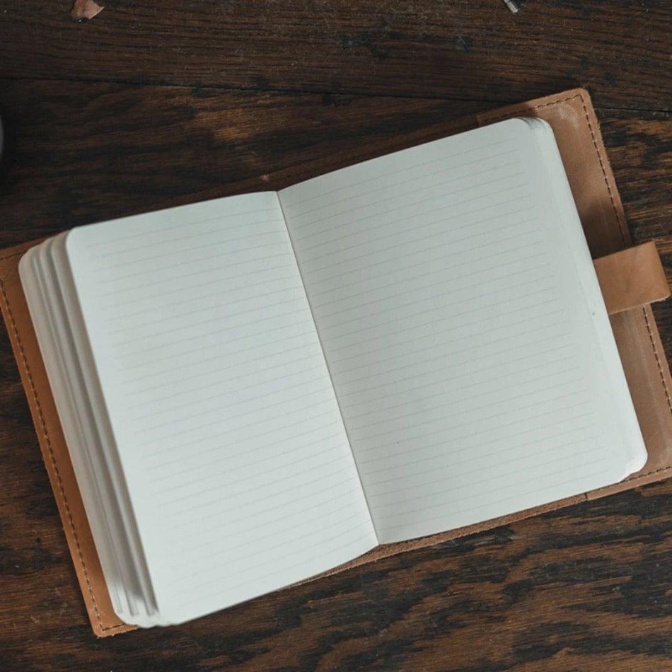 Switchback Leather Notebook - Fish On! Custom Rods