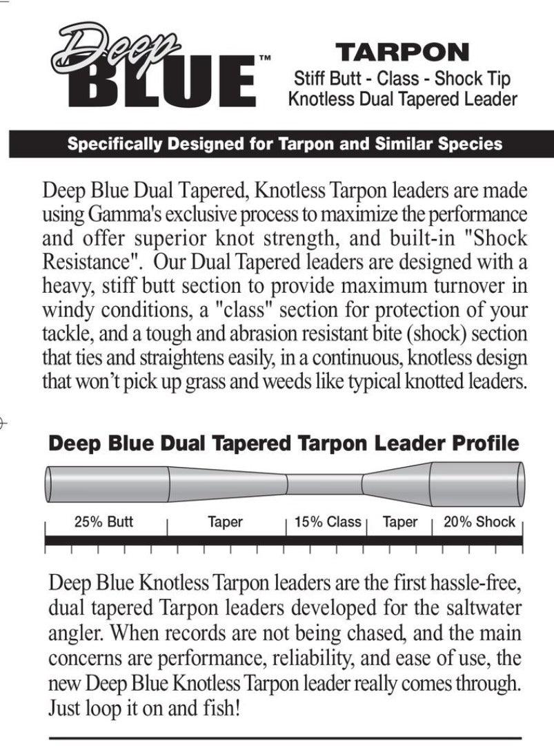 Tarpon Leader - Fish On! Custom Rods