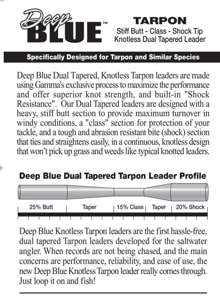 
                  
                    Tarpon Leader - Fish On! Custom Rods
                  
                