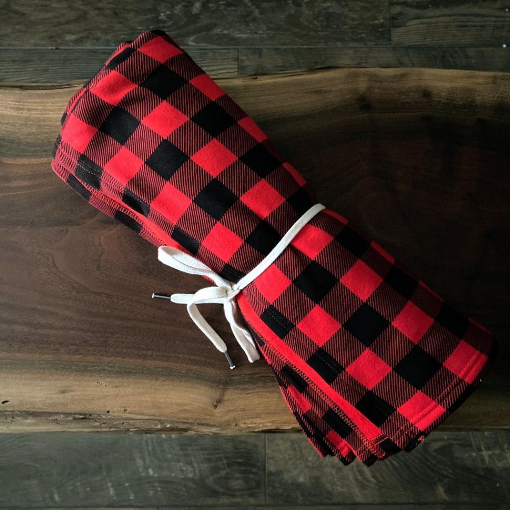 Winter Sunset Plaid - Fish On! Custom Rods