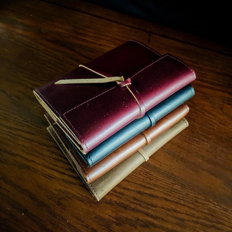 
                  
                    Writer’s Leather Notebook - Fish On! Custom Rods
                  
                